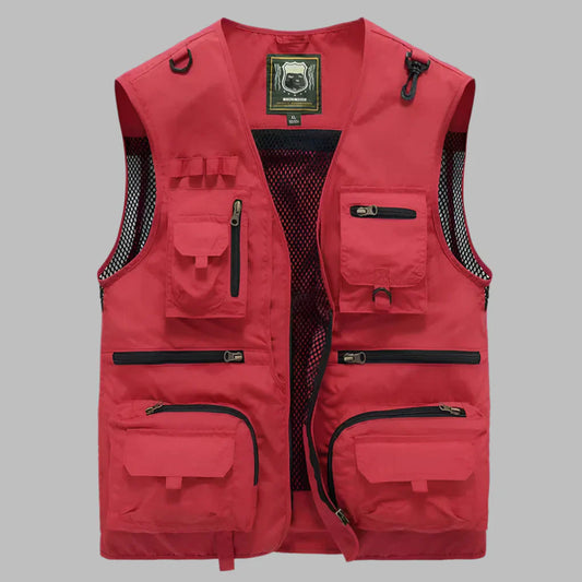 Men's Multi-Pocket Outdoor Vest