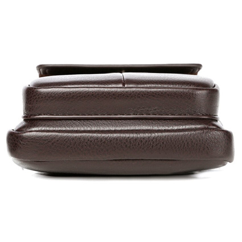 Niki | Men's Vertical Crossbody Bag with Flap Pocket