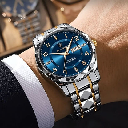 Niki | Men's Chronograph Watch - Waterproof Titanium Sports Watch with Alarm