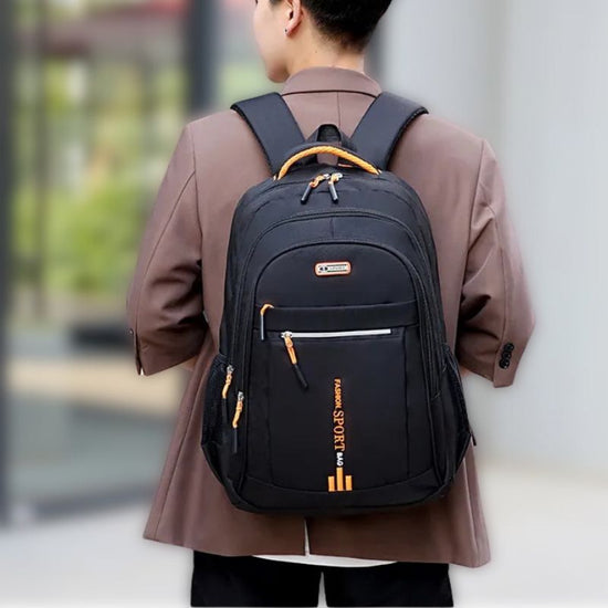 Niki | Men's Multi-Compartment Water-Repellent Backpack