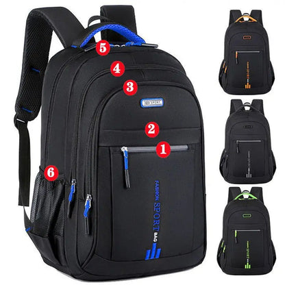 Niki | Men's Multi-Compartment Water-Repellent Backpack