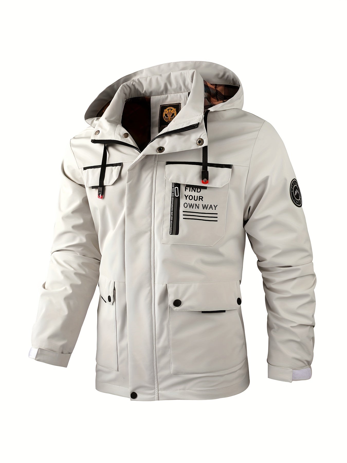 Men's Waterproof Hooded Outdoor Jacket