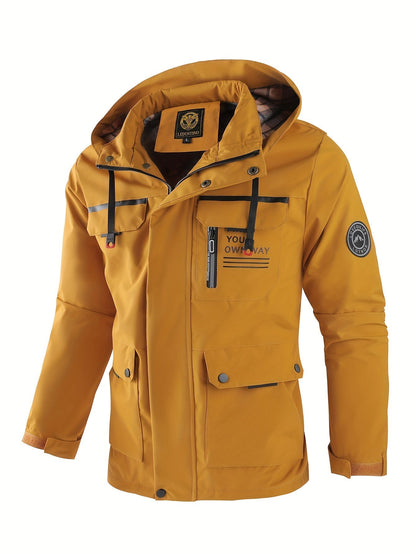 Men's Waterproof Hooded Outdoor Jacket