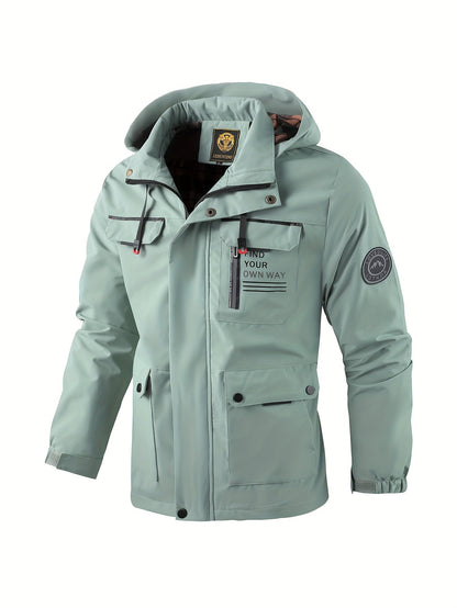 Men's Waterproof Hooded Outdoor Jacket