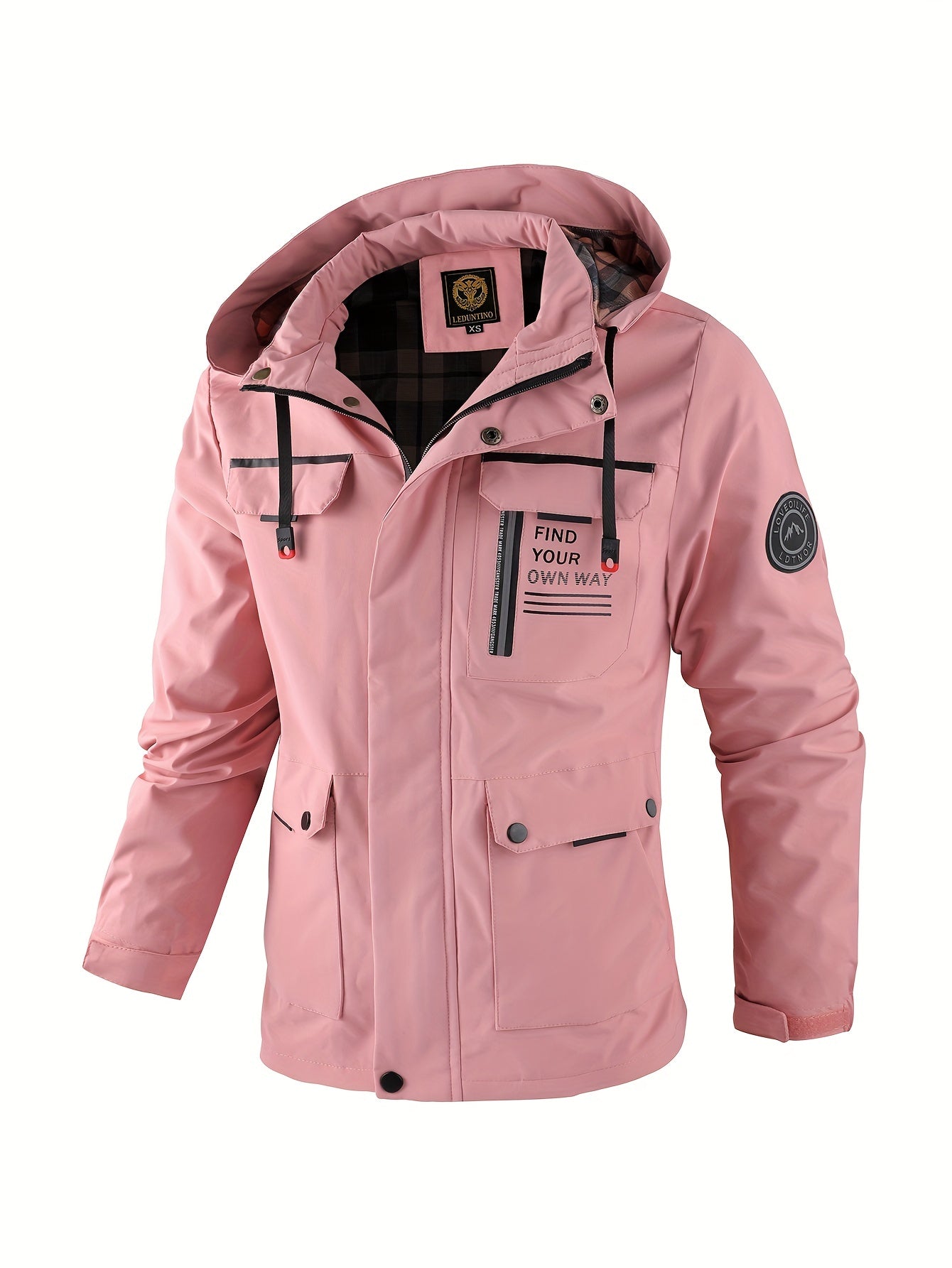 Men's Waterproof Hooded Outdoor Jacket