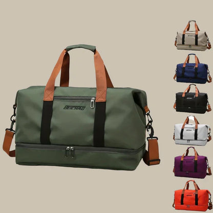 Niki | Men's Weekend Duffel Bag with Shoe Compartment