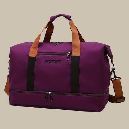 Niki | Men's Weekend Duffel Bag with Shoe Compartment