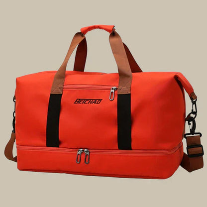 Niki | Men's Weekend Duffel Bag with Shoe Compartment
