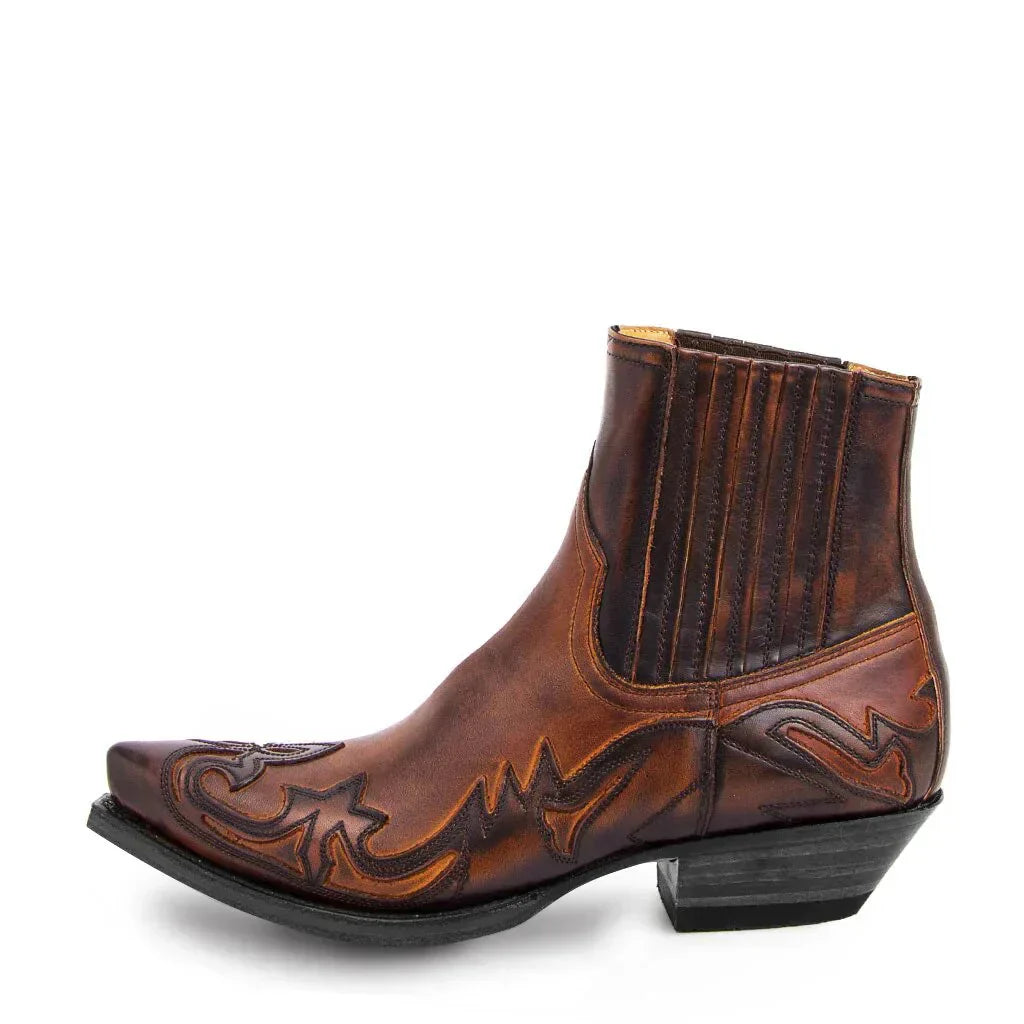 Men's Genuine Leather Western Boots