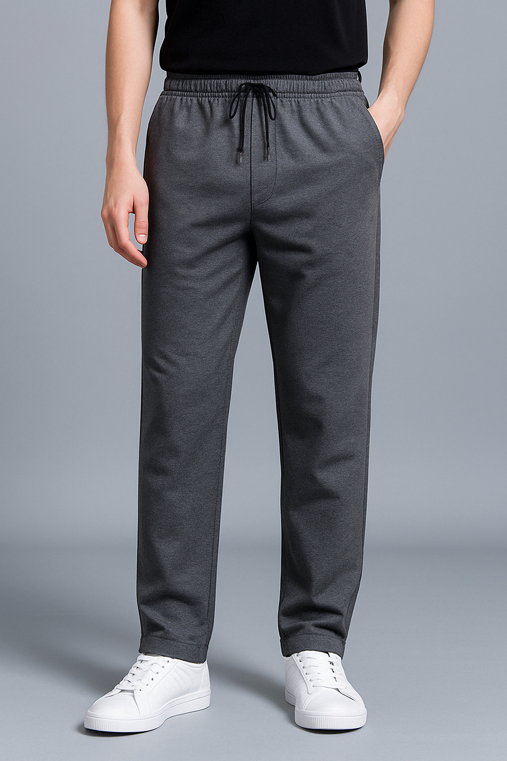 Casual Relaxed Fit Drawstring Joggers