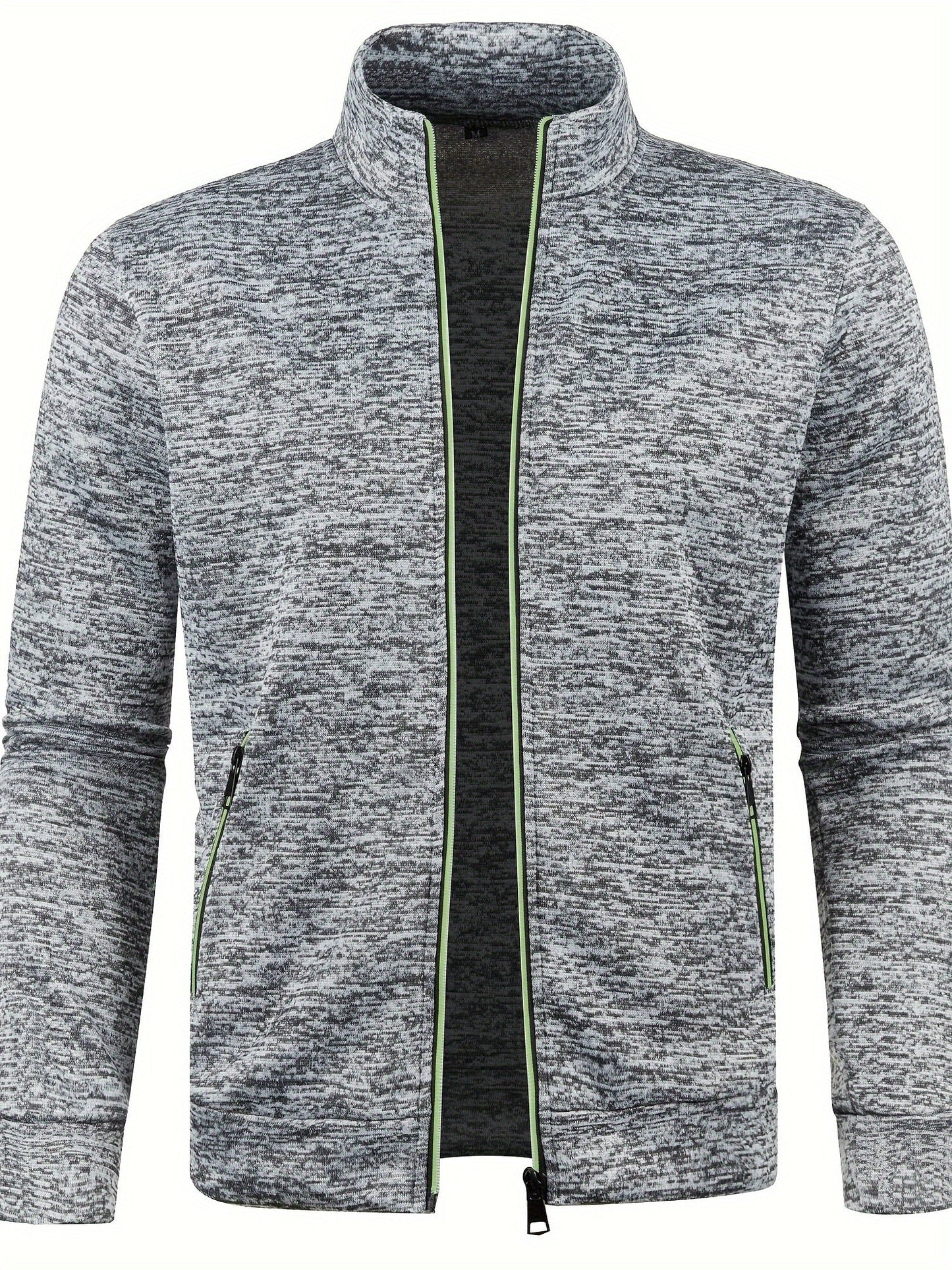 Men's Zip Front Casual Bomber Jacket