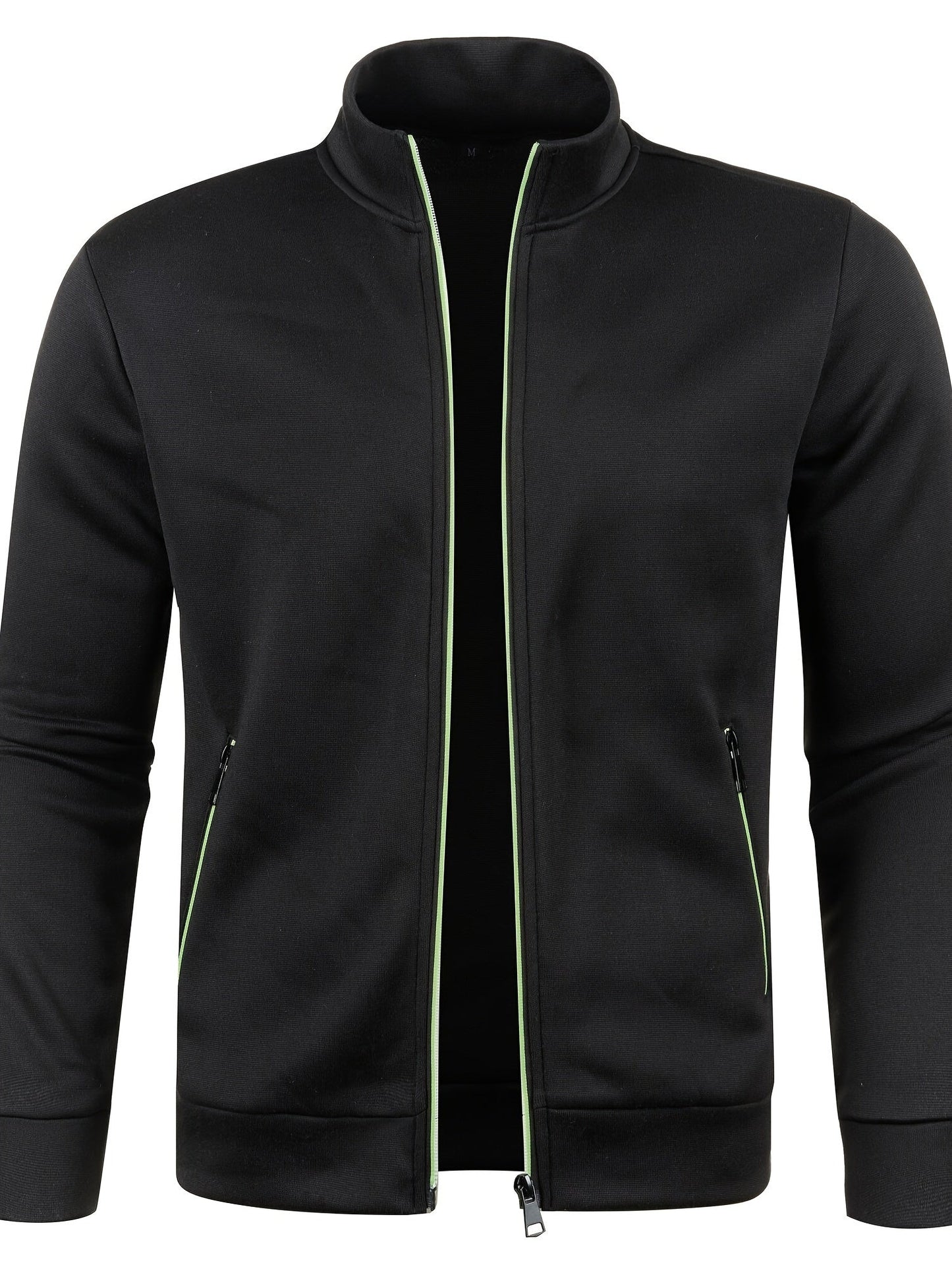 Men's Zip Front Casual Bomber Jacket