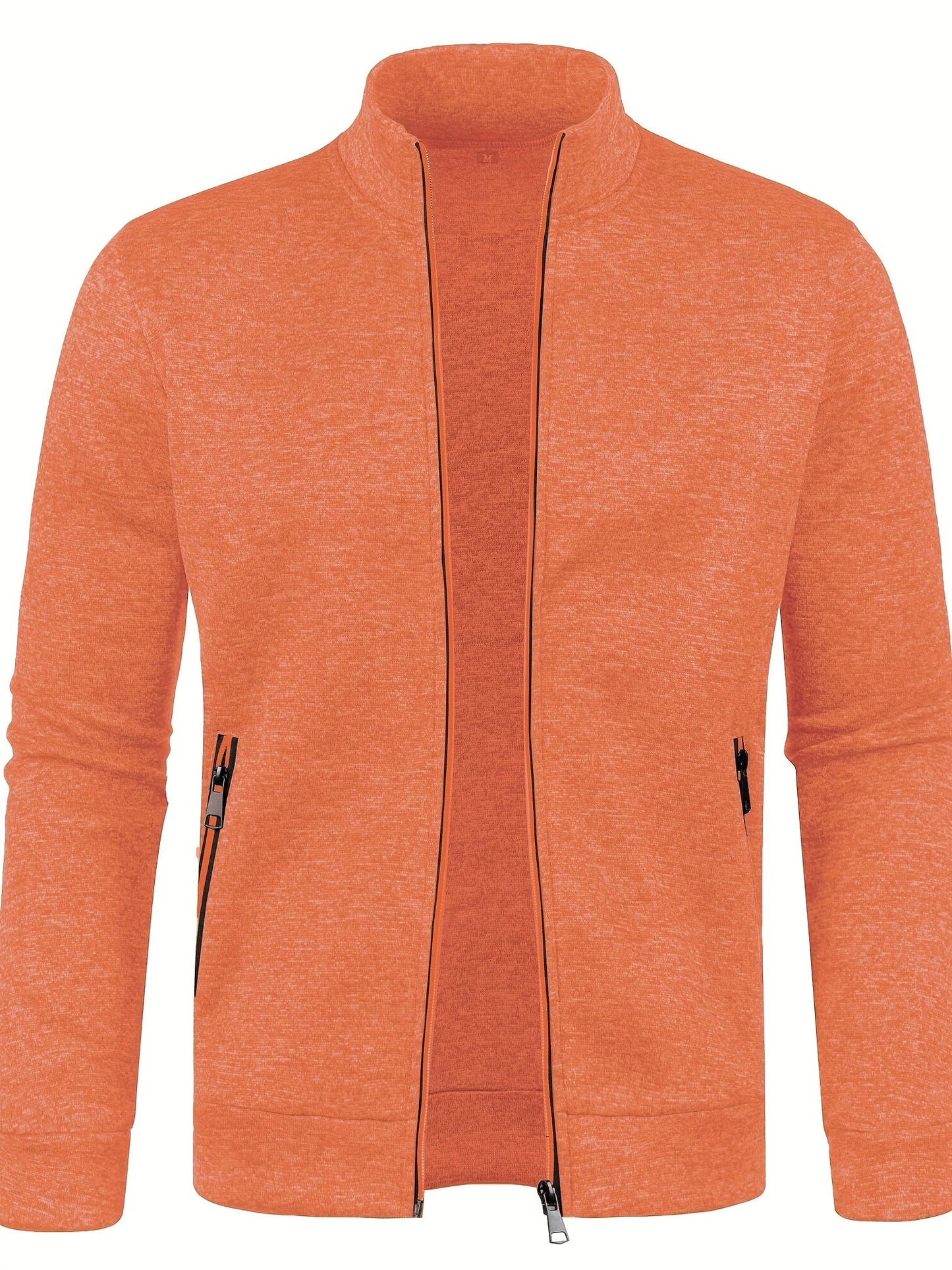 Men's Zip Front Casual Bomber Jacket