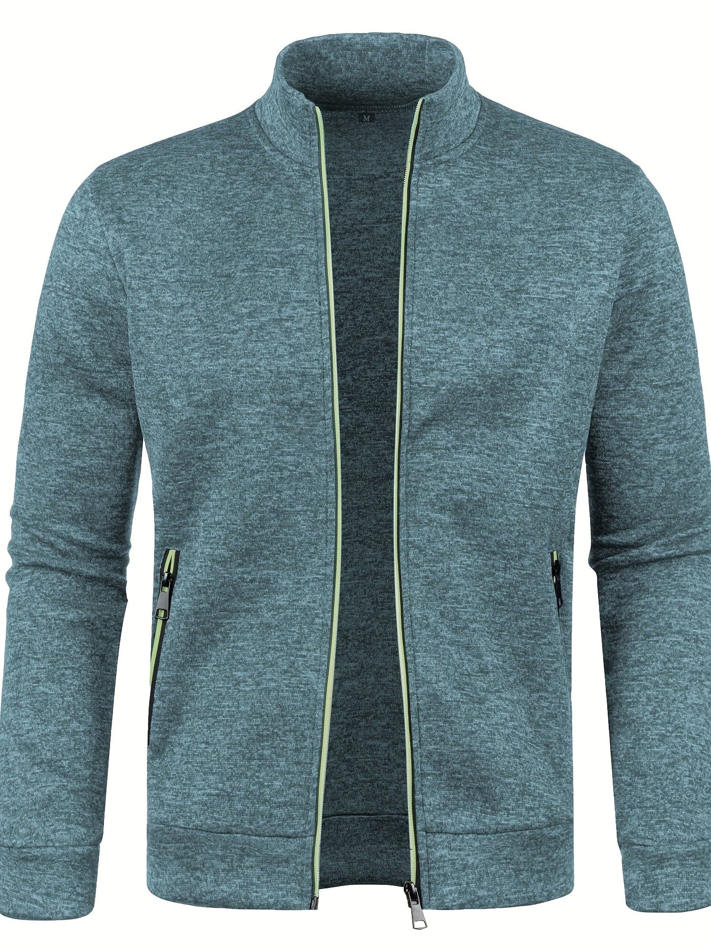 Men's Zip Front Casual Bomber Jacket