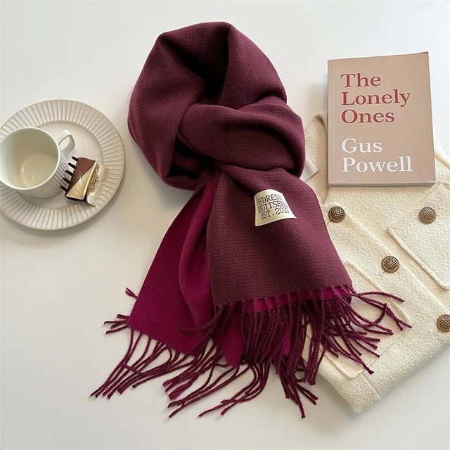 Niki | Soft Warm Wool Scarf for Him and Her