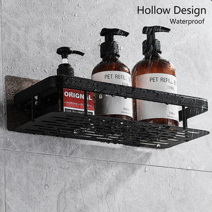 Niki | Metal Suction Cup Bathroom Shelves