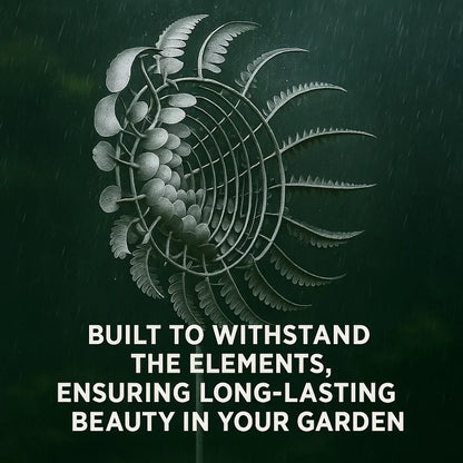 Niki Metal Garden Spinner Decor