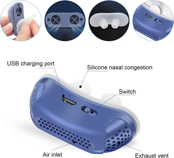 Niki | Micro CPAP Sleep Apnea Machine for Travel & Anti-Snoring