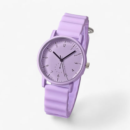 Niki | Mina Jelly Watch – Colorful Quartz Watch with Elegant Silicone Wave Strap
