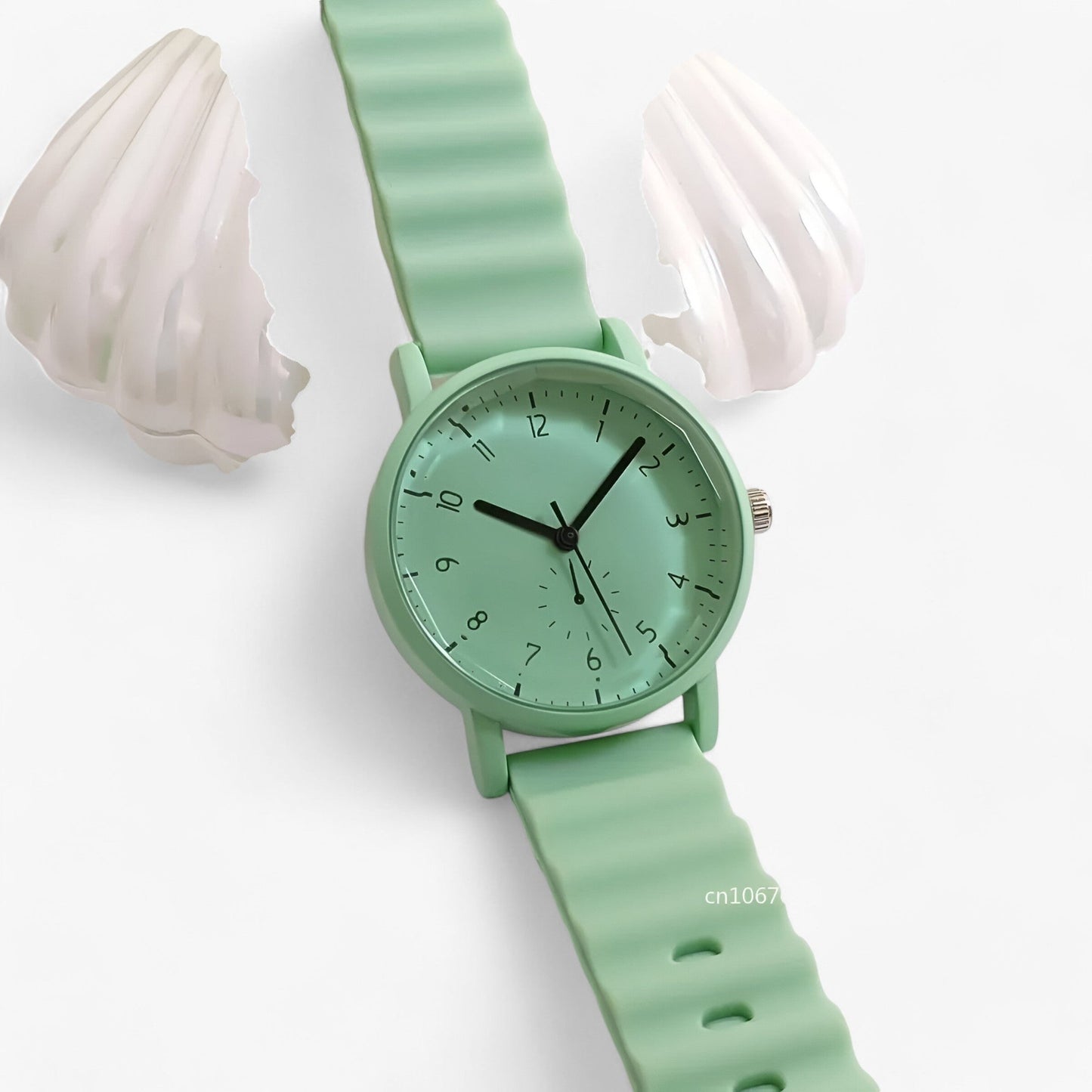 Niki | Mina Jelly Watch – Colorful Quartz Watch with Elegant Silicone Wave Strap
