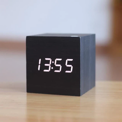 Niki | Modern Digital Wood Clock