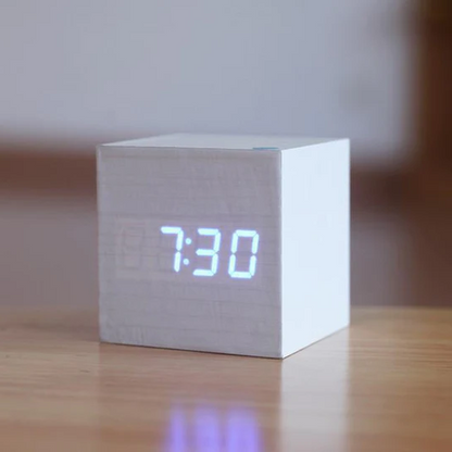 Niki | Modern Digital Wood Clock