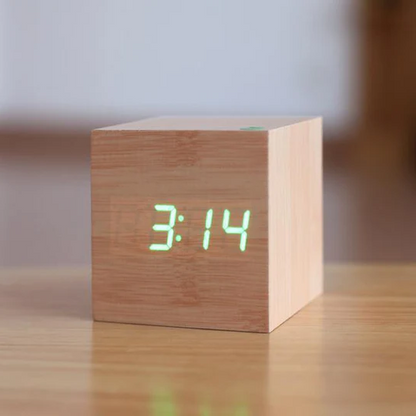 Niki | Modern Digital Wood Clock