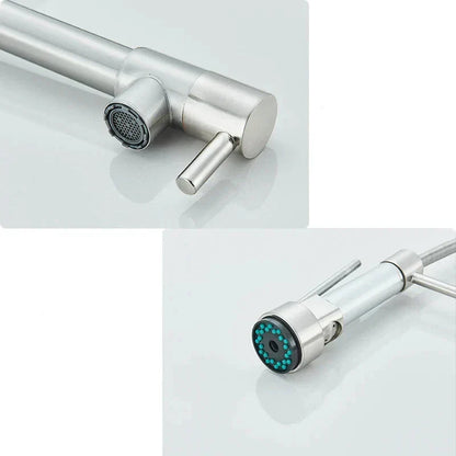 Niki | NickelFlex Kitchen Faucet | 360° Rotation | Stainless Steel