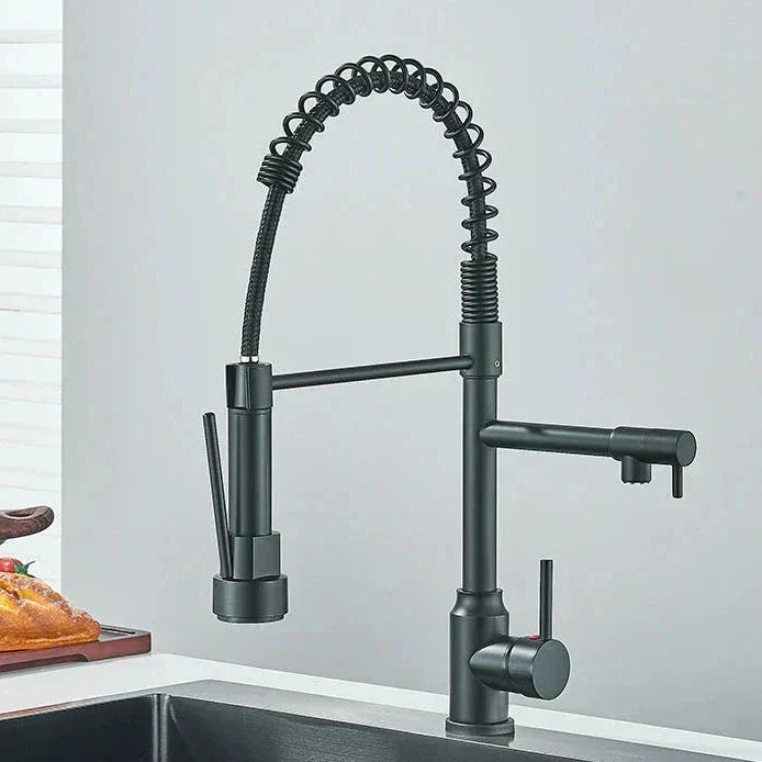 Niki | NickelFlex Kitchen Faucet | 360° Rotation | Stainless Steel
