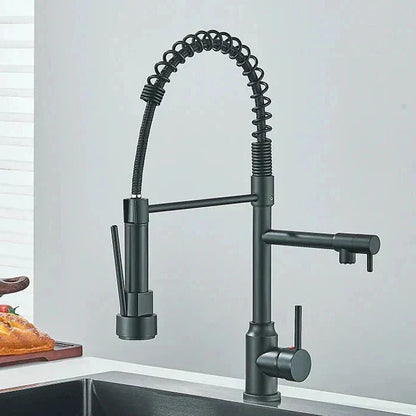 Niki | NickelFlex Kitchen Faucet | 360° Rotation | Stainless Steel