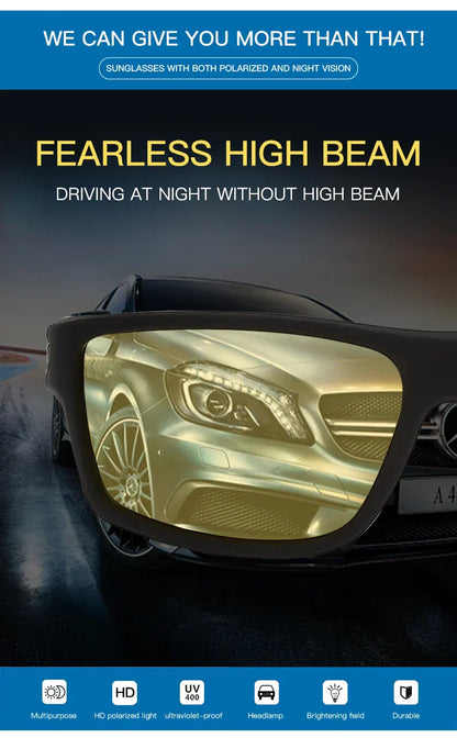Niki | Night Vision Polarized Driving Sunglasses