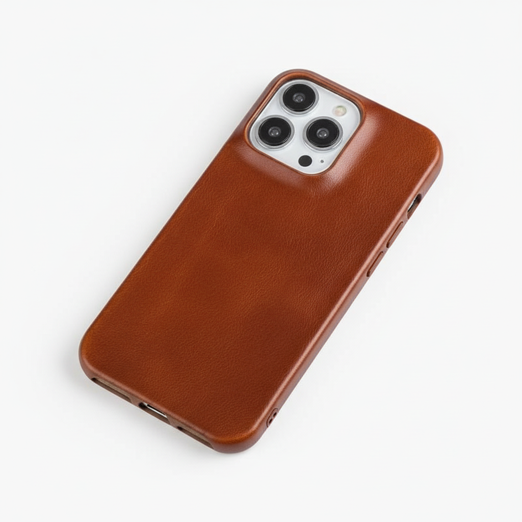 Niki | Leather Oil Wax iPhone Case - Genuine Material