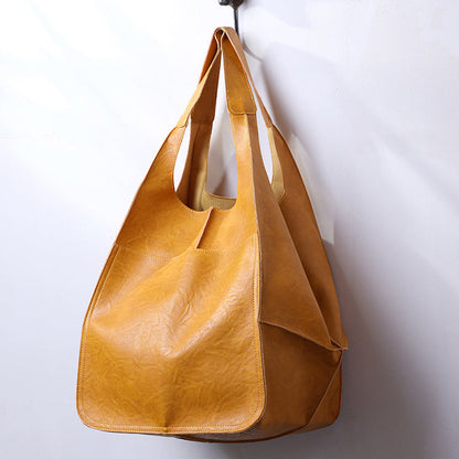 Niki | Oversized Leather Weekend Bags