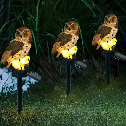 Niki | Owl Garden Lamp with Solar Energy - OwlGlow