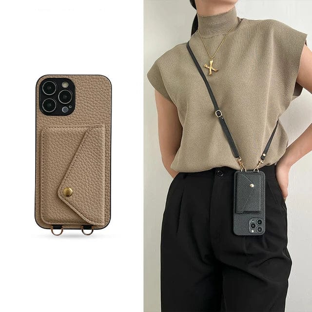 Niki | Phone Crossbody Bag with Wallet and Strap