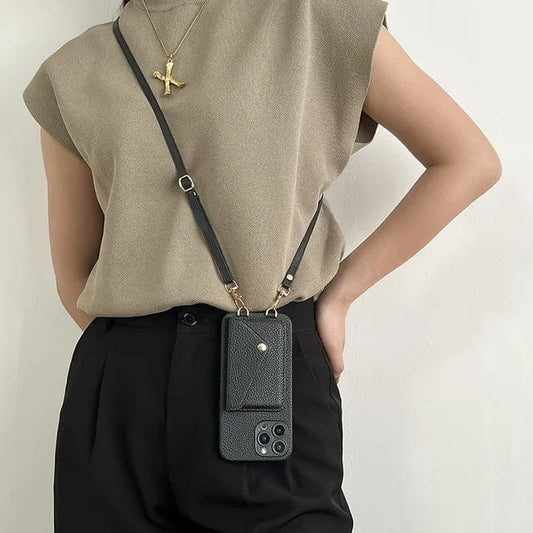 Niki | Phone Crossbody Bag with Wallet and Strap