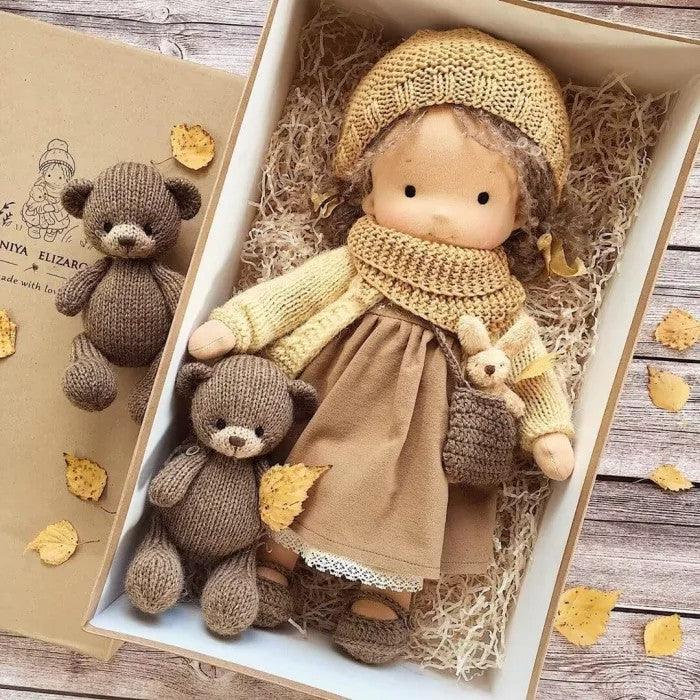 Niki Poppi Waldorf Companion Doll | Organic, Safe & Soft