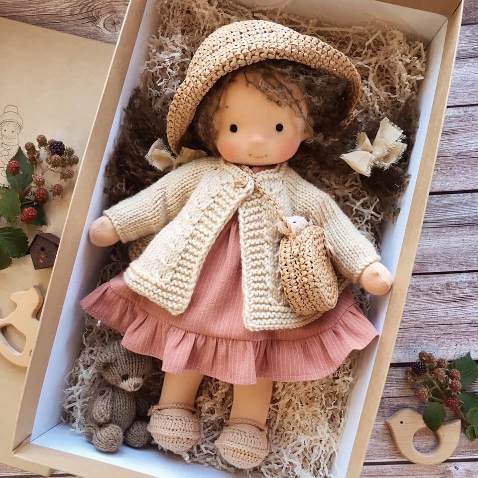 Niki Poppi Waldorf Companion Doll | Organic, Safe & Soft