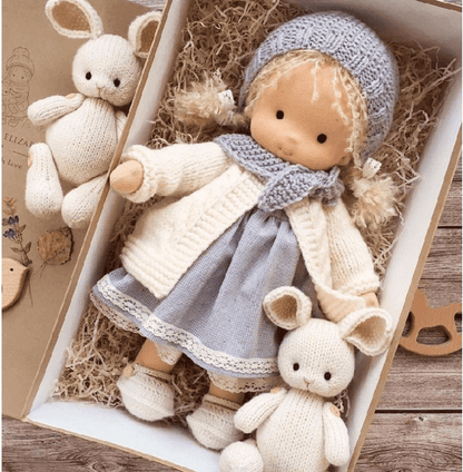 Niki Poppi Waldorf Companion Doll | Organic, Safe & Soft