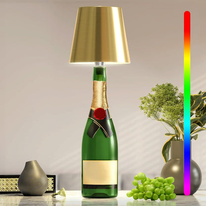 Niki | Bottle Lamp: Touch Control, Dimmable, Portable Light