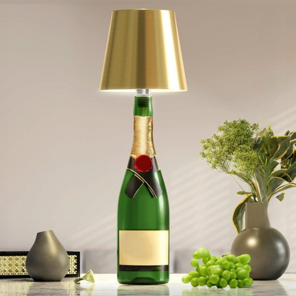 Niki | Bottle Lamp: Touch Control, Dimmable, Portable Light
