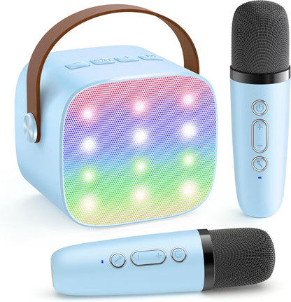 Niki | Veylo Portable Karaoke Speaker with 2 Wireless Mics