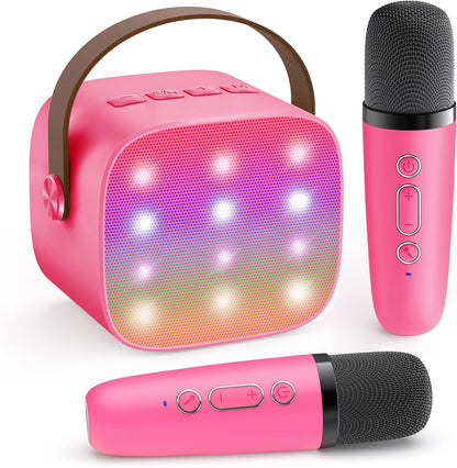 Niki | Veylo Portable Karaoke Speaker with 2 Wireless Mics