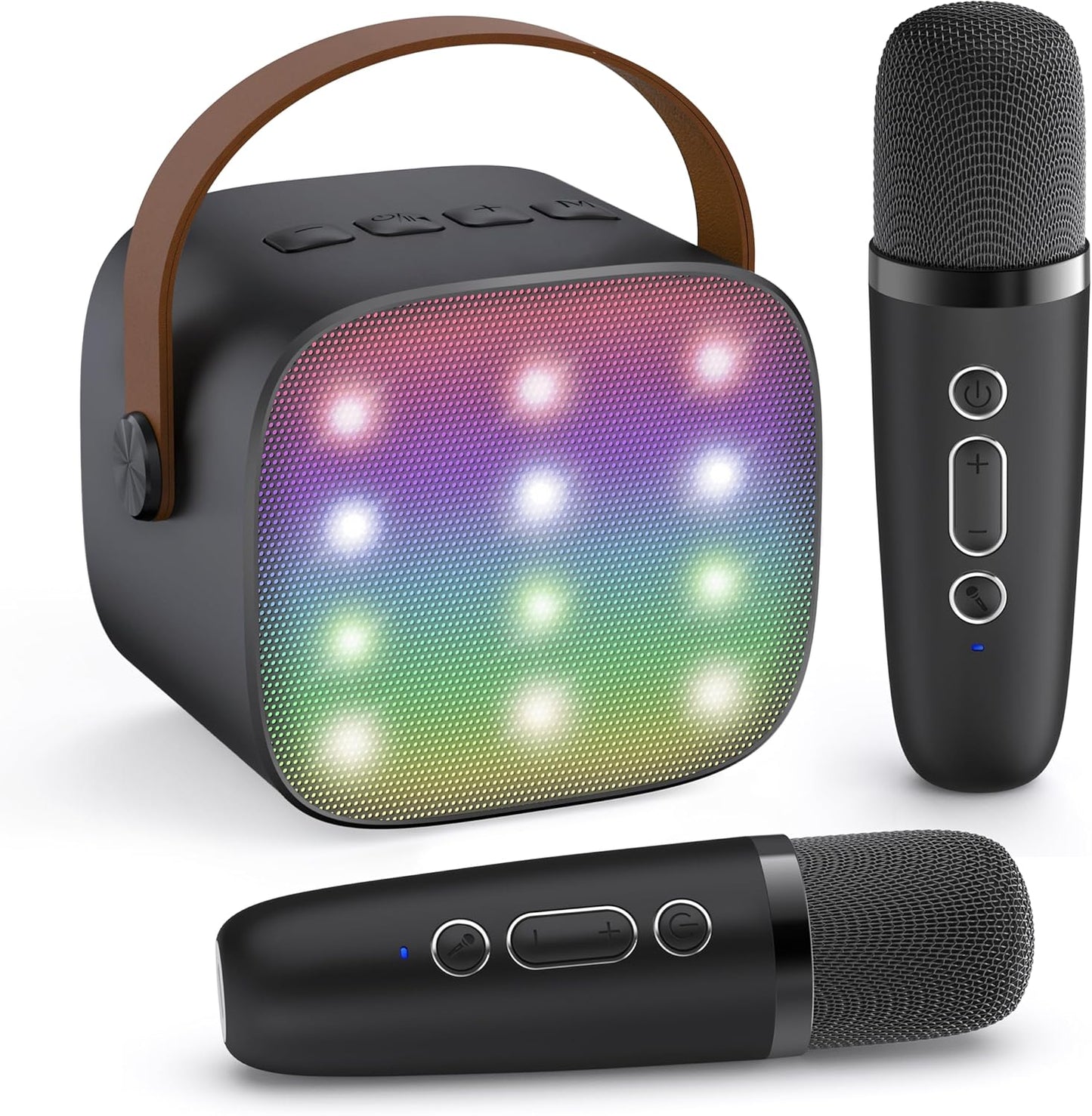 Niki | Veylo Portable Karaoke Speaker with 2 Wireless Mics