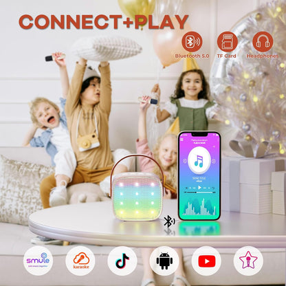 Niki | Veylo Portable Karaoke Speaker with 2 Wireless Mics