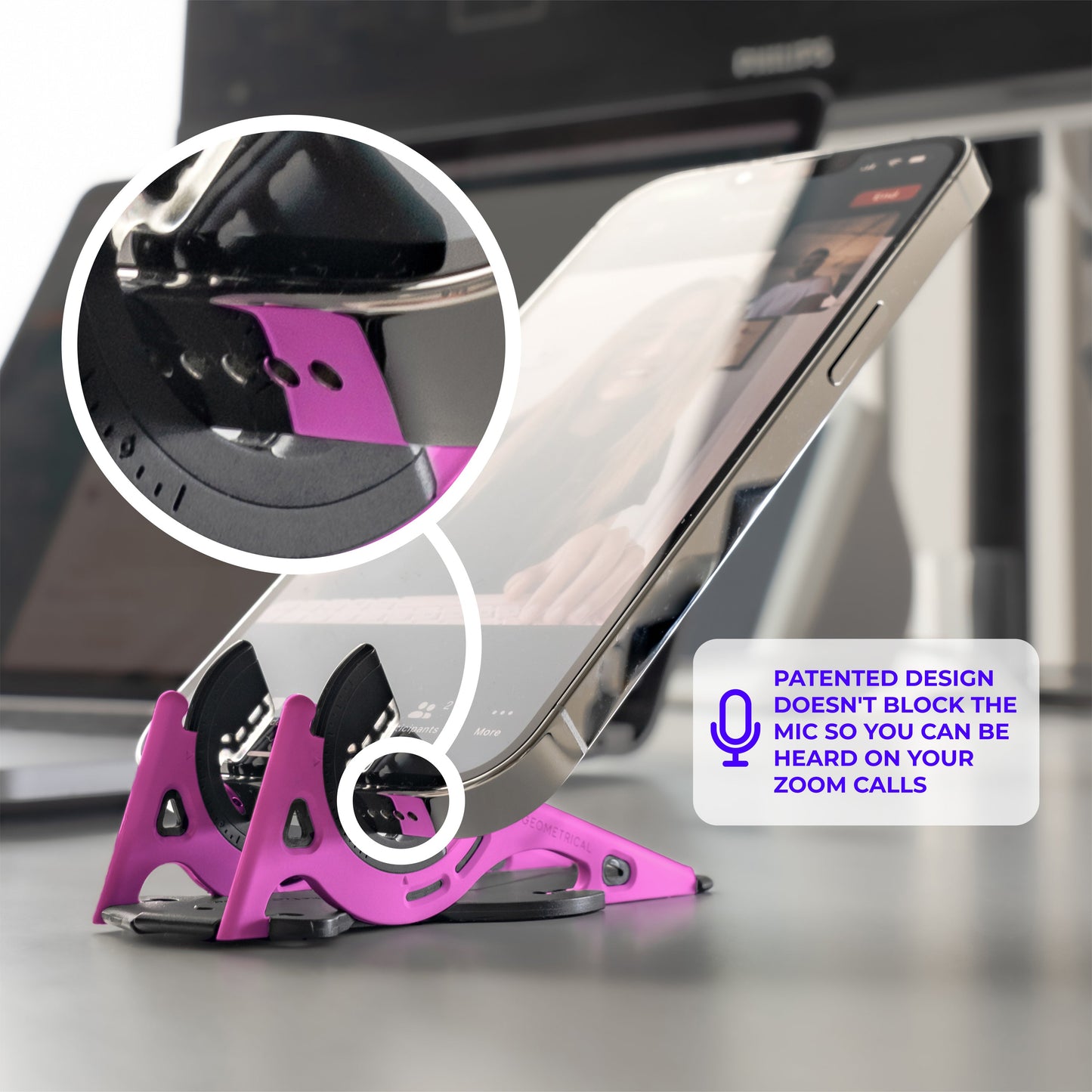 Niki | Portable Phone Stand for Perfect Pictures - SnapFold