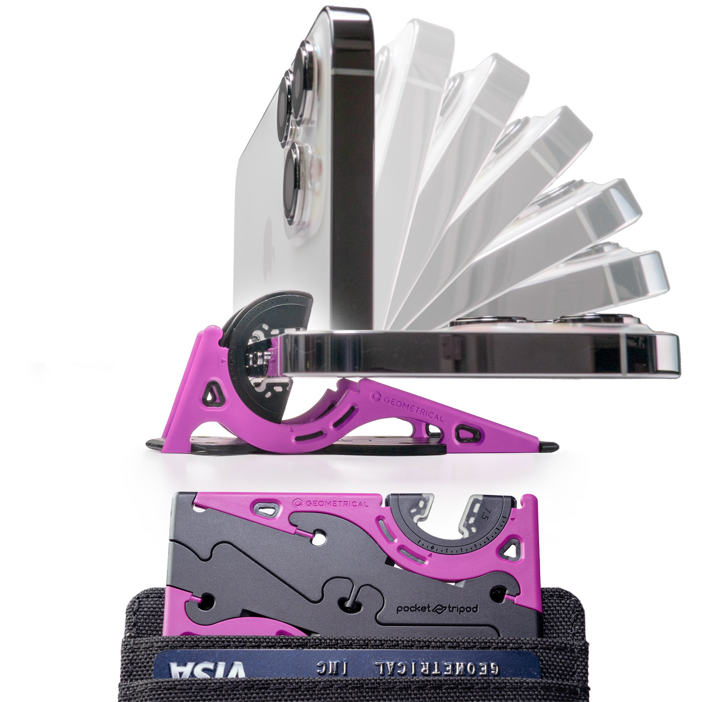 Niki | Portable Phone Stand for Perfect Pictures - SnapFold