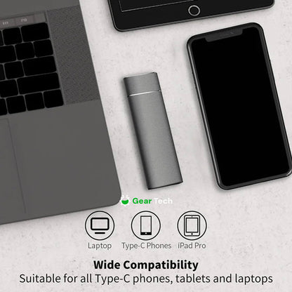 Niki | Portable SSD for large storage – 5TB external hard drive with lightning-fast transfer speed