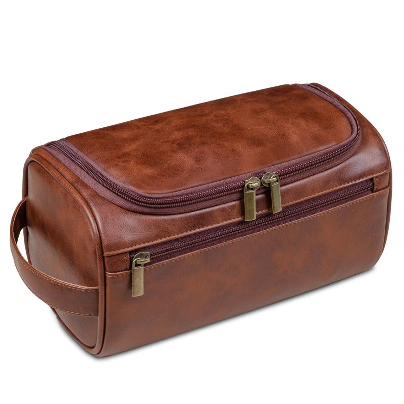 Niki | Premium Leather Toiletry Bag for Travelers