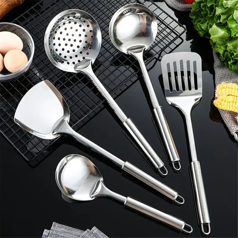 Niki | 5-Piece Stainless Steel Kitchen Tool Set